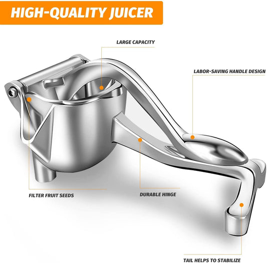 Aluminium Manual Fruit Juicer Orange Juicer